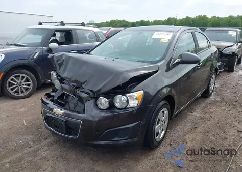 2014 Chevrolet Sonic Ls Auto from USA, damaged, VIN 1G1JA5SH6E4223010